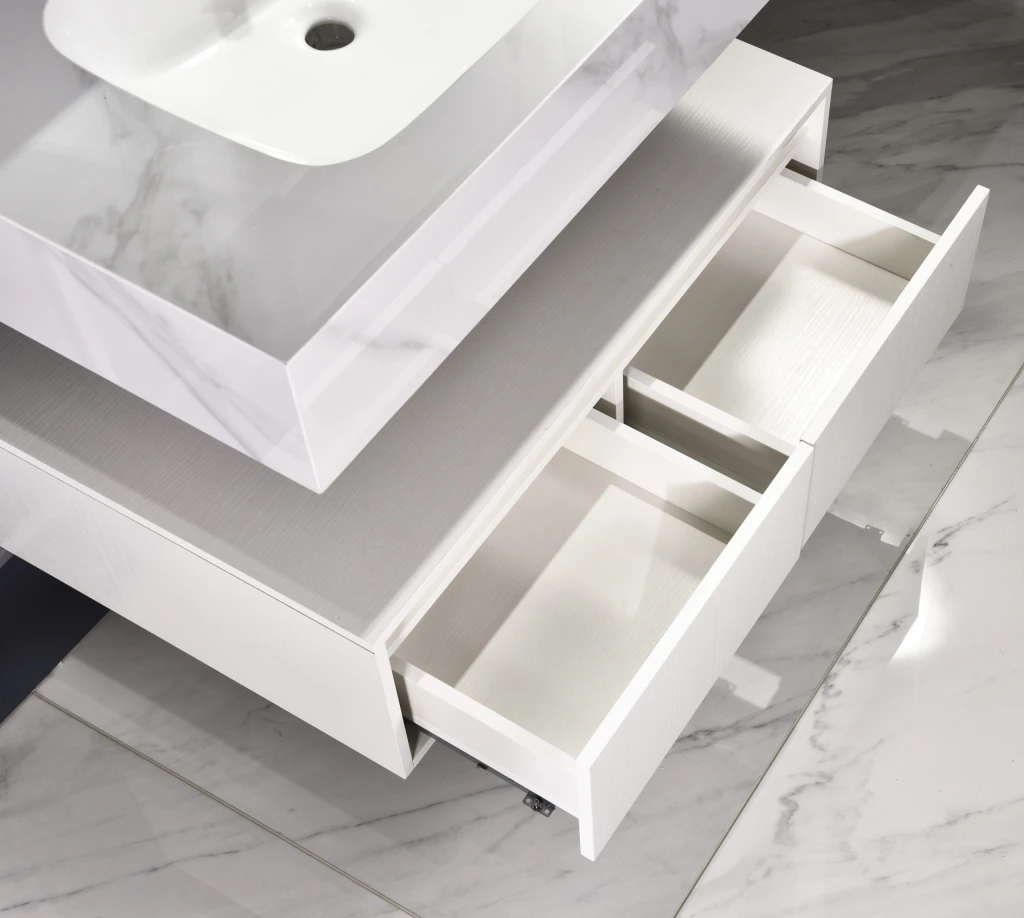 Set mobilier baie din piatra sinterizata 1016a (60cm) 3