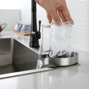 Spalator pentru pahar inox 304 sandonna crom satin Thumbnail 3