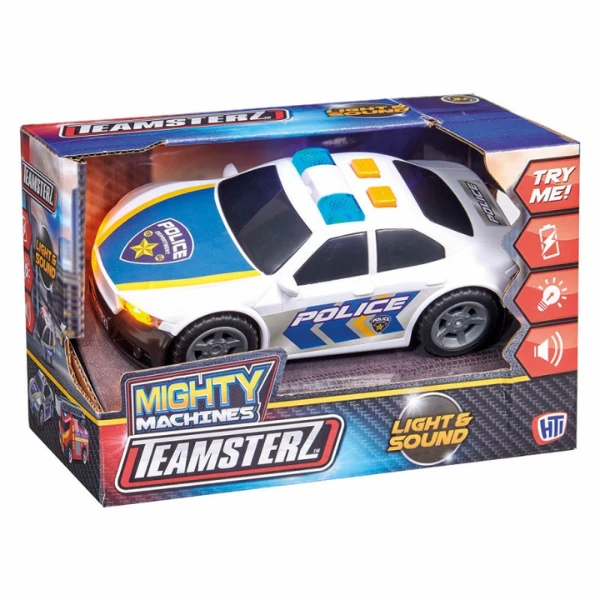 Mașinuță de poliție teamsterz, cu lumină și sunet 6