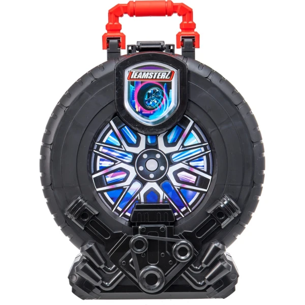 Set de joacă: "packaway wheel" cu 1 mașinuță teamsterz 7