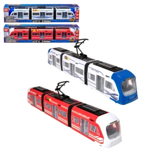 Tramvai urban teamsterz, cu lumini și sunete, în as.