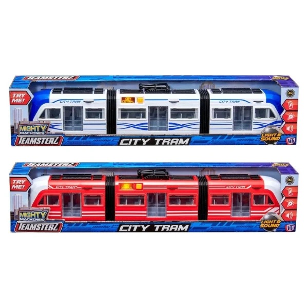 Tramvai urban teamsterz, cu lumini și sunete, în as. 3
