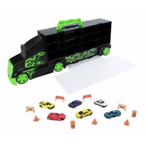 Camion-transportator teamsterz "metro city" cu 6 mașinuțe Thumbnail 4
