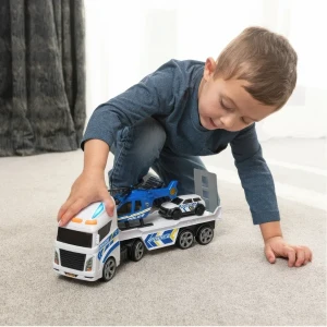 Transportor de poliție teamsterz cu elicopter și mașină Thumbnail 6
