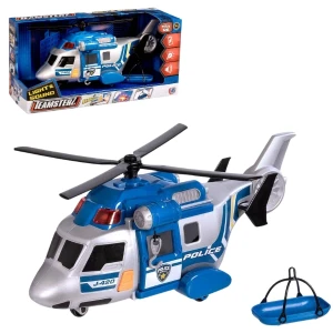 Elicopter de salvare al poliției teamsterz, cu lumină și sunet