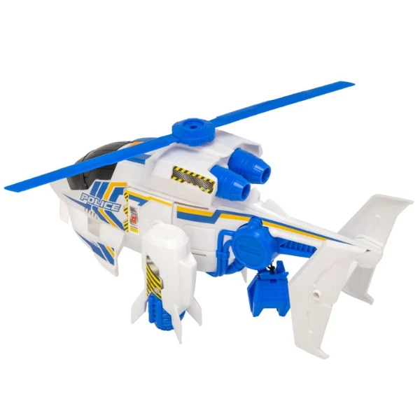 Elicopter de poliție teamsterz, cu lumină și sunet 4