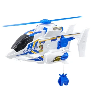 Elicopter de poliție teamsterz, cu lumină și sunet Thumbnail 2