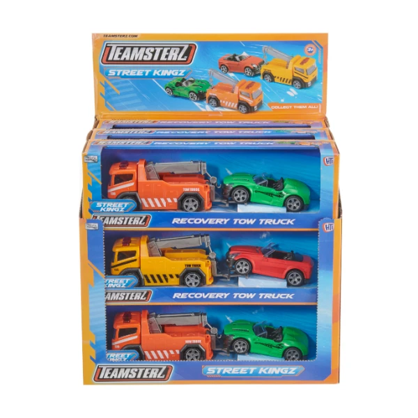 Camion de remorcare cu mașină teamsterz, în as. 3