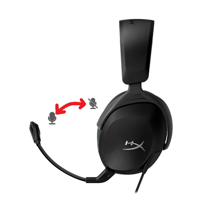 Игровая гарнитура hyperx cloudx stinger 2 core, проводной, чёрный 4