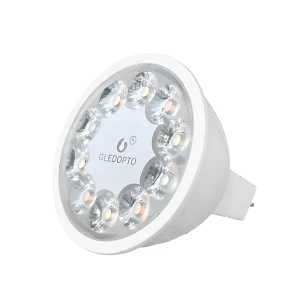 Gledopto zigbee 3.0 mr16(g5.3) led spotlight (beam angle 30°) (gl-s-014p)