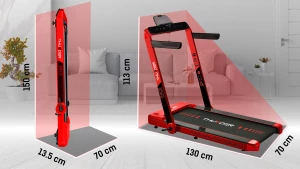 Banda de alergare electrica thunder race-red Thumbnail 9