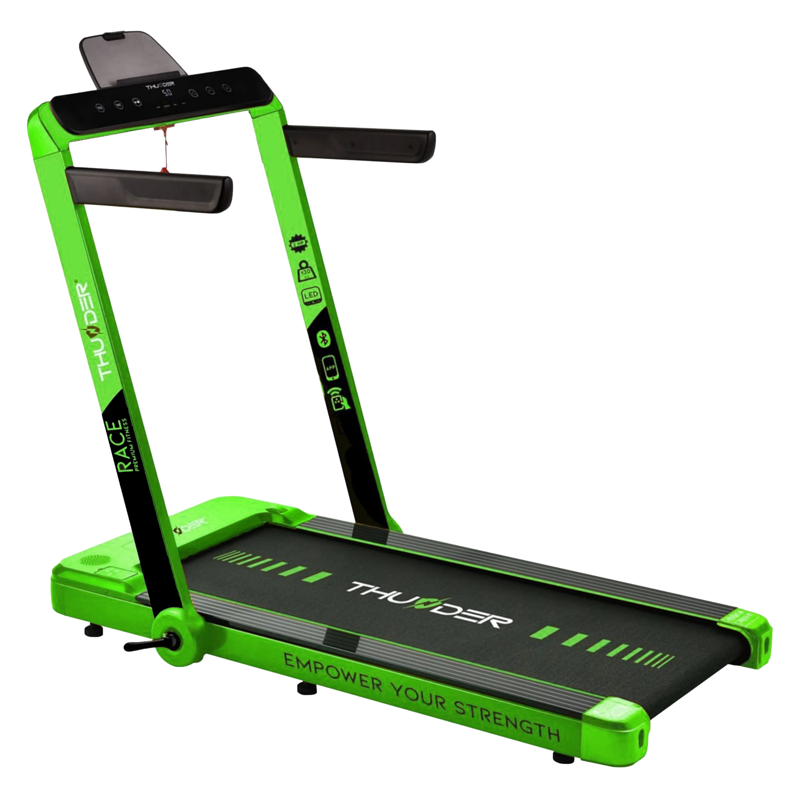 Banda de alergare electrica thunder race-green 2