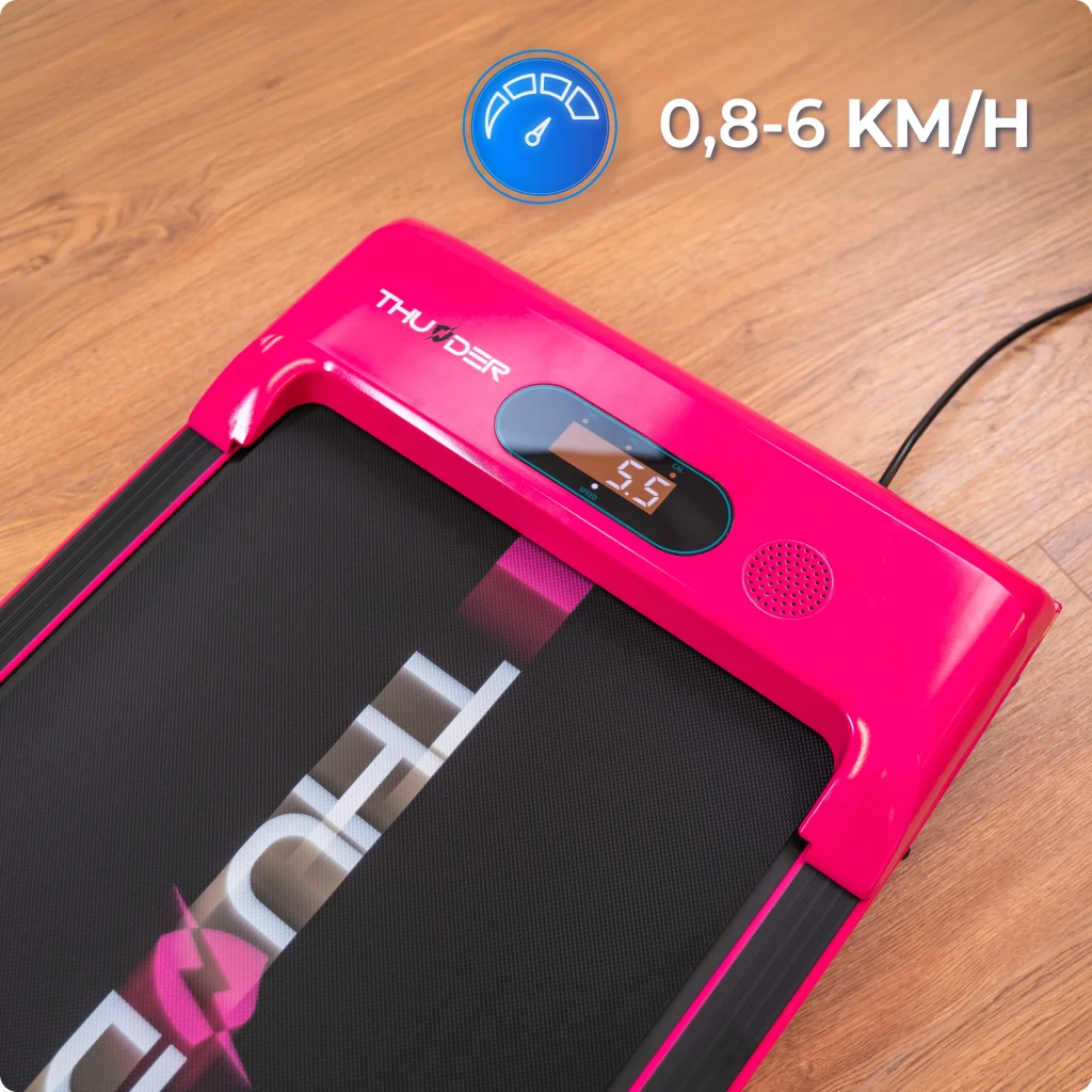 Электрическая беговая дорожка thunder idea-pink 3