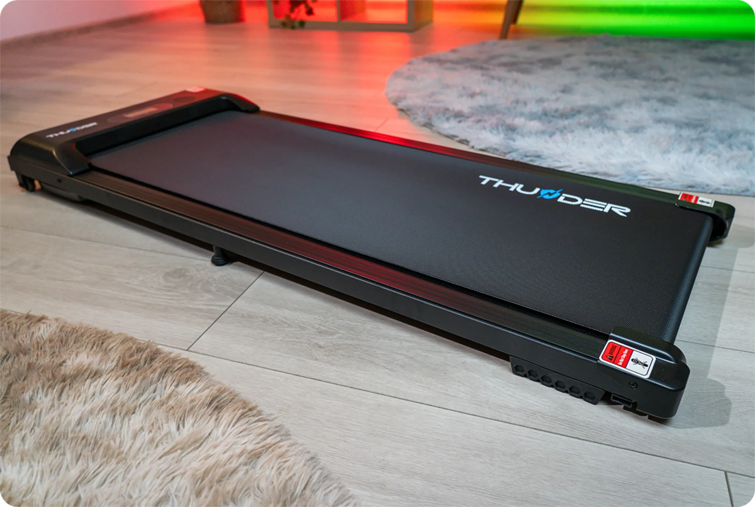 Banda de alergare electrica thunder idea-black 3