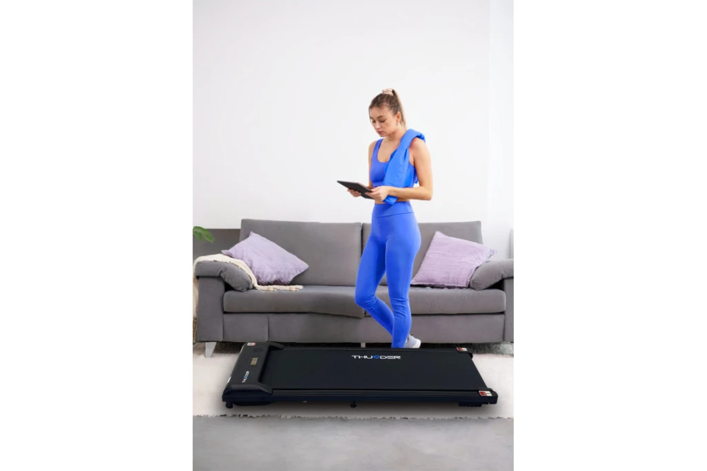 Электрическая беговая дорожка thunder idea-black 8