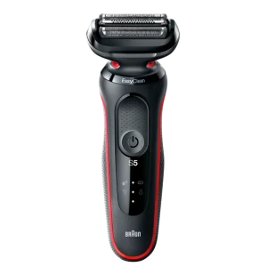 Электробритва мужская Braun 51-R1000s, Черный | Красный