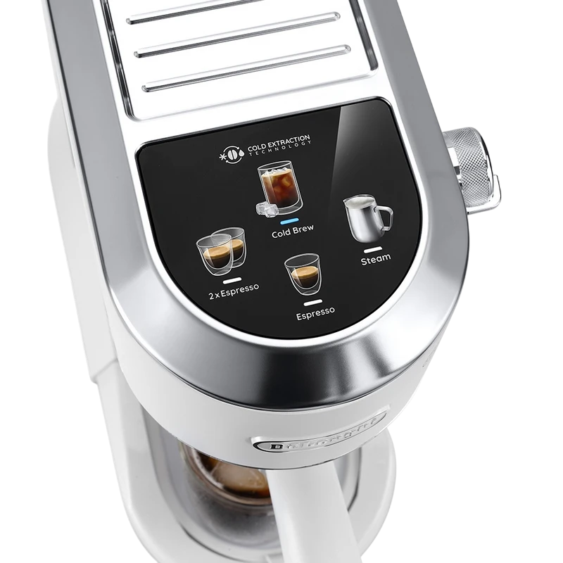 Cafetiera manuala delonghi ec890wi, 1450w, alb 6