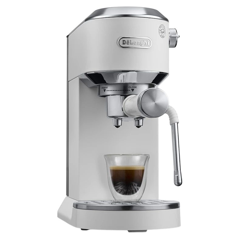 Cafetiera manuala delonghi ec890wi, 1450w, alb 8