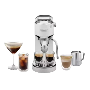 Cafetiera manuala delonghi ec890wi, 1450w, alb Thumbnail 2