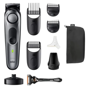 Trimmer pentru bărbați braun bt7420, negru | argintiu Thumbnail 4