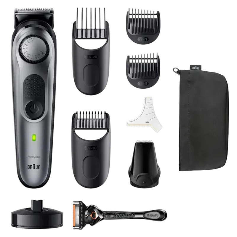 Trimmer pentru bărbați braun bt7420, negru | argintiu 4