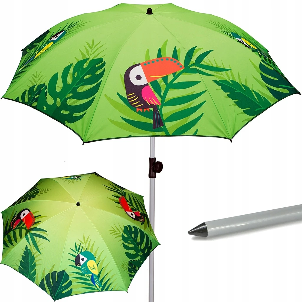 Umbrela de plaja jumi 200 cm (tropical) 2