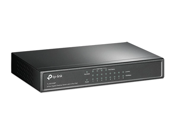 8-port gigabit desktop poe switch tl-sg1008p 3