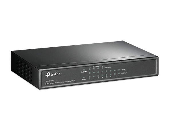 8-port gigabit desktop poe switch tl-sg1008p 2