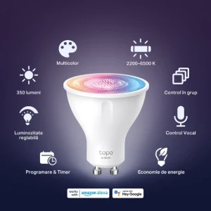 Tp-link tapo l630 | smart wi-fi spotlight, multicolor Thumbnail 2