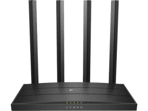 TP-LINK Archer C80  AC1900 Dual Band Wireless Router, Mediatek, 1300Mbps at 5GHz + 600Mbps at 2.4GHz, 5 Gigabit Ports, IPv6 Ready, 4 fixed antennas