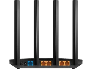 Tp-link archer c80  ac1900 dual band wireless router, mediatek, 1300mbps at 5ghz + 600mbps at 2.4ghz, 5 gigabit ports, ipv6 ready, 4 fixed antennas Thumbnail 3