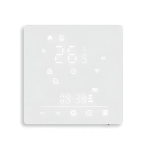 Moes matter over wifi smart thermostat temperature controller electric floor heating 16a, white Thumbnail 1