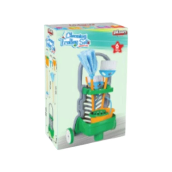 Set de joacă „cărucior de curățenie” 4