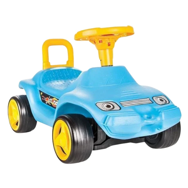 Mașinuță de împins "jet car", roșu/albastru 2