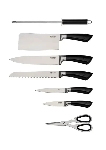 Set de cutite cu suport rotativ 7 piese (ja0023) 2