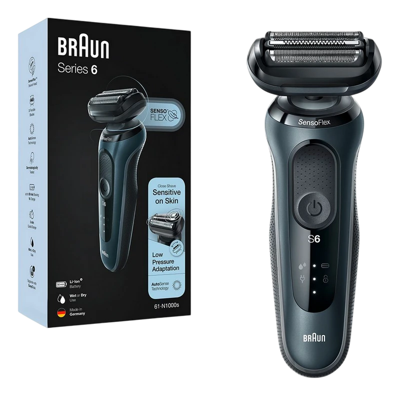Aparat de ras electric braun 61-n1000s, gri 2