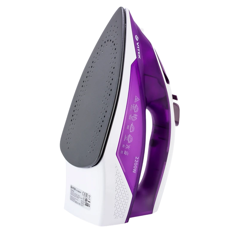 Утюг vitek vt-8308, 2200 вт, фиолетовый 8