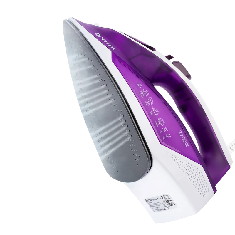Утюг vitek vt-8308, 2200 вт, фиолетовый 6