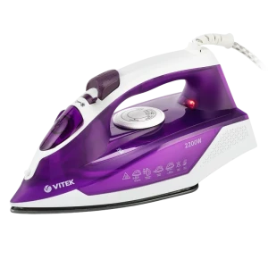 Утюг vitek vt-8308, 2200 вт, фиолетовый