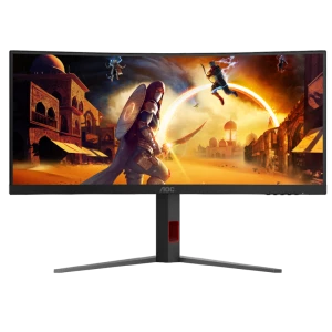 34" Monitor Gaming AOC CU34G4, VA 3440x1440 WQHD, Negru