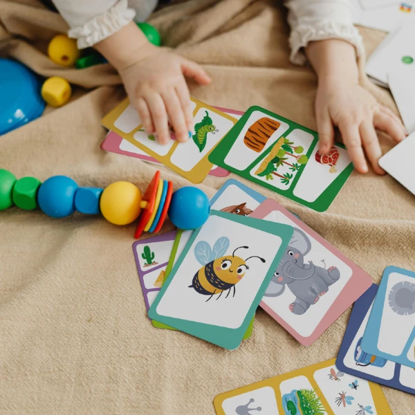 Setul educativ de carduri „ghicește animalul” 5