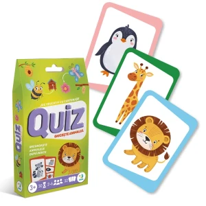 Setul educativ de carduri „ghicește animalul”