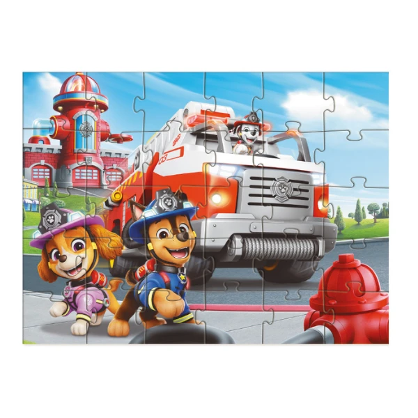 Puzzle „patrula cățelușilor: misiunea de salvare la incendiu” 2