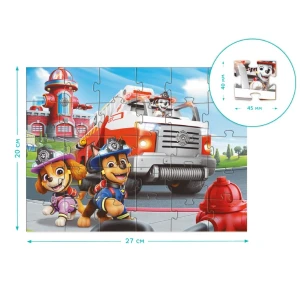 Puzzle „patrula cățelușilor: misiunea de salvare la incendiu” Thumbnail 3