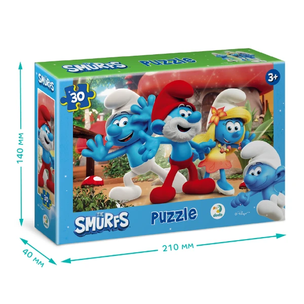 Puzzle-mini "smurfii", 30 elem. 4