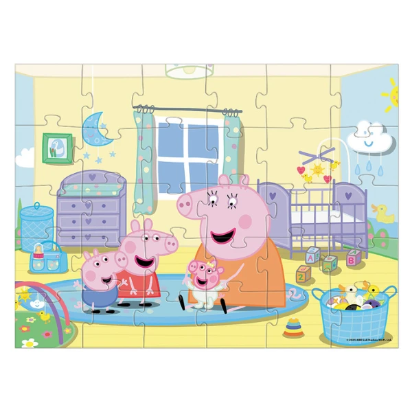 Puzzle „camera bebelușului”, seria peppa pig, 30 de piese 3