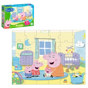 Puzzle „camera bebelușului”, seria peppa pig, 30 de piese