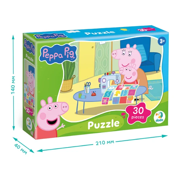 Puzzle„păturica bebelușului”, seria peppa pig, 30 de piese 4