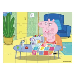 Puzzle„păturica bebelușului”, seria peppa pig, 30 de piese Thumbnail 2