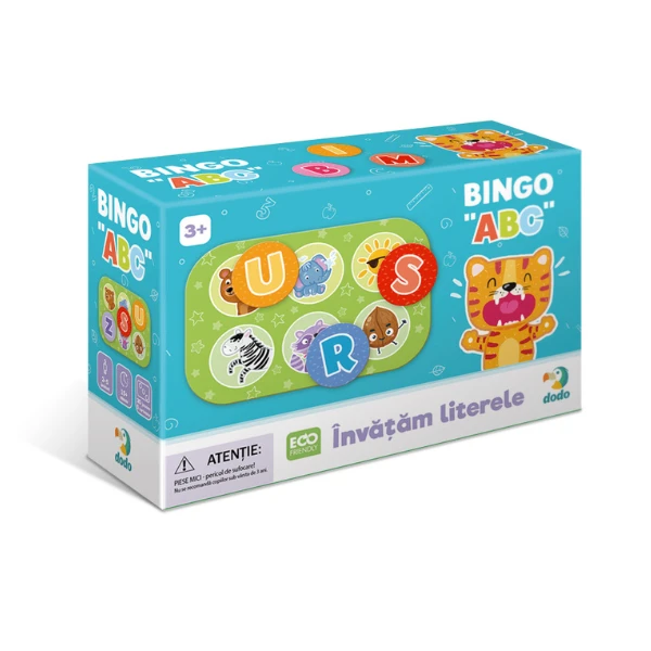 Joc educativ dodo „bingo – alfabetul” (rom) 4